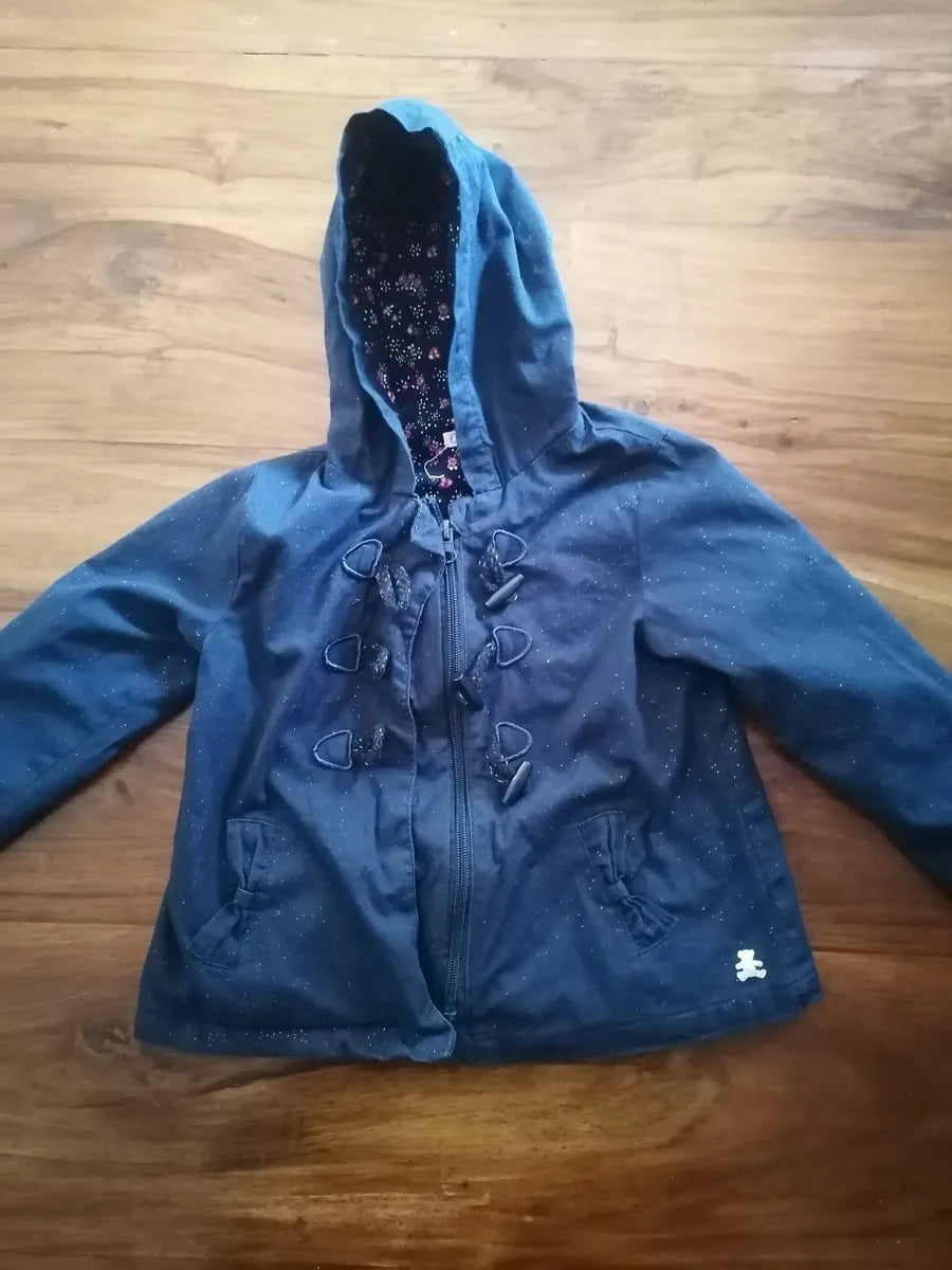 Girls Hooded Jacket – 3 Years