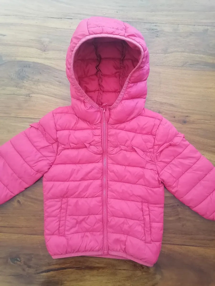 Girls Puffer Jacket - 2 Years