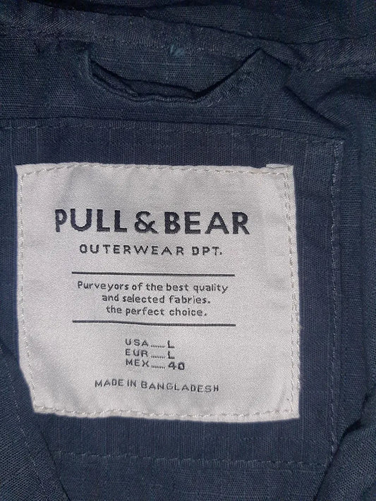 Pull & Bear Men's Light Jacket - Size Large