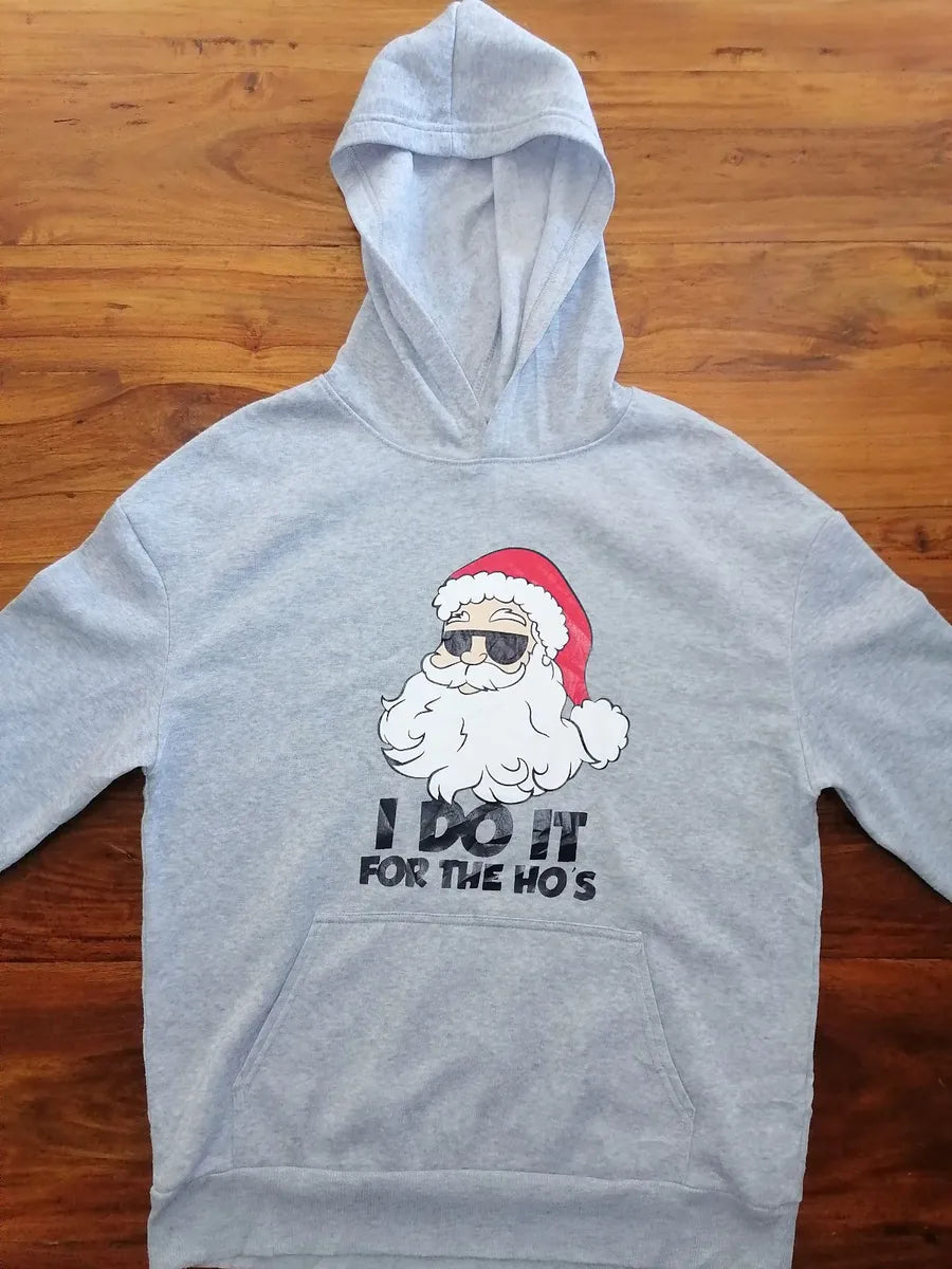 Men's Cool Santa Hoodie - Size Small
