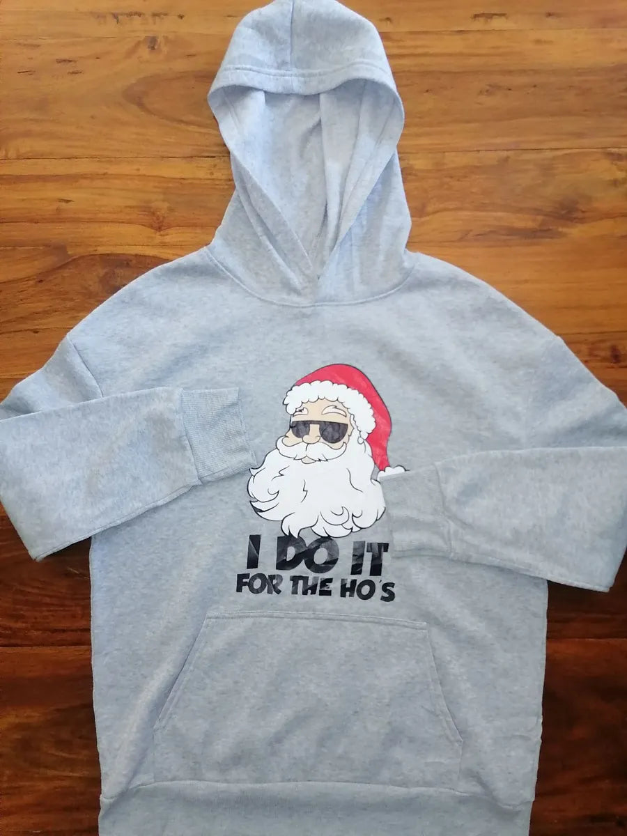 Men's Cool Santa Hoodie - Size Small