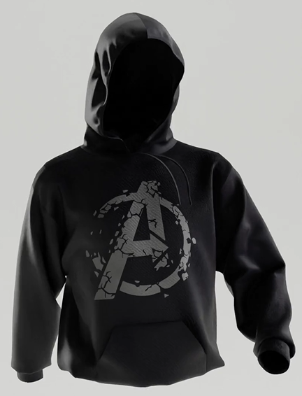Avengers Hoodie - Black