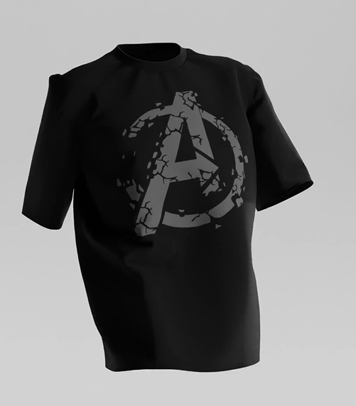 Avengers T-Shirt - White/Black
