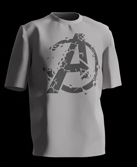 Avengers T-Shirt - White/Black