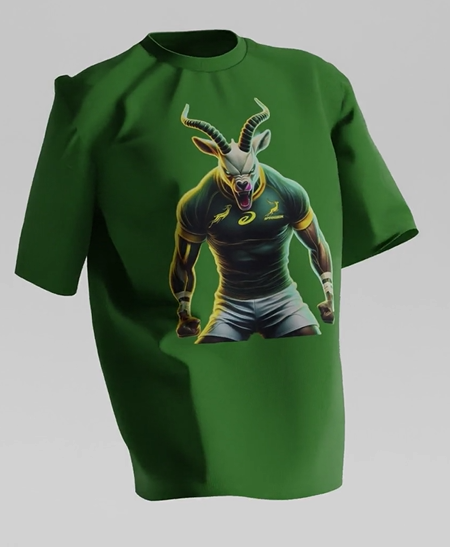 Bok Supperter Shirt 2 - Green/White