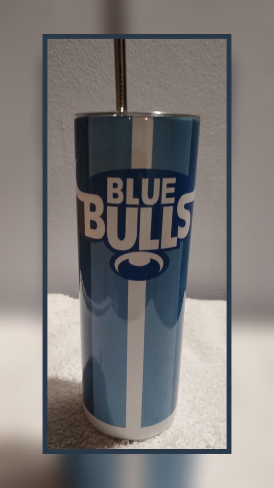 Insulated SA Rugby Supporter Tumblers with Straw