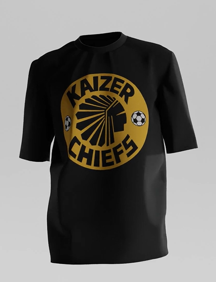 Kaizer Chiefs Supporter Shirt - White/Black