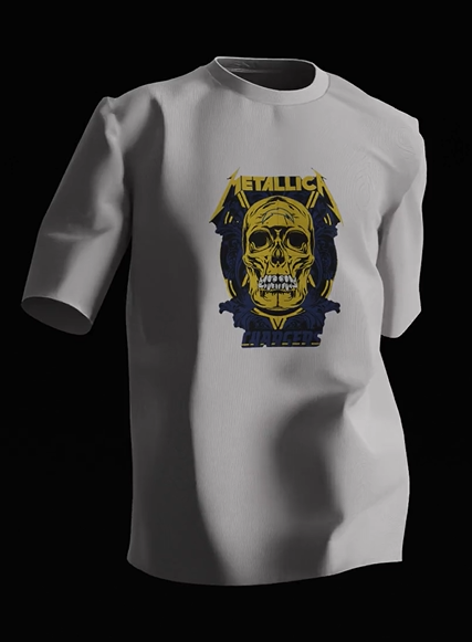 Metallica T-Shirt - Black/White