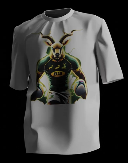 Bok Supporter Shirt - White/Green