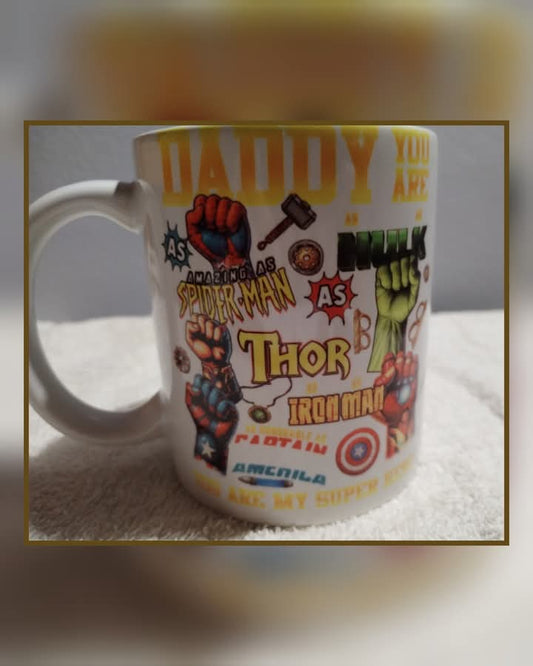 SUPERHERO DAD Coffee Mug