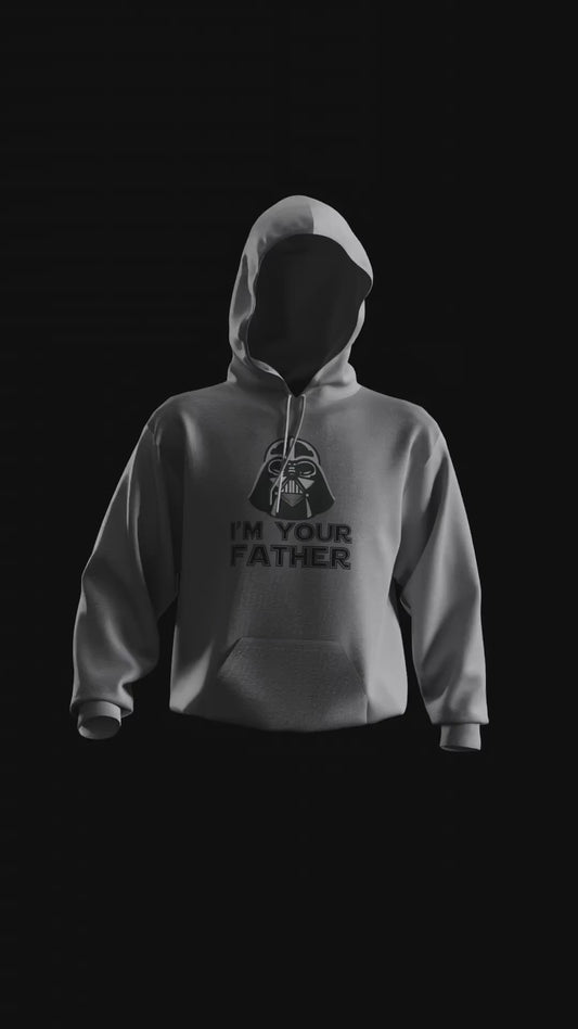 Darth Vader “I’m Your Father” Hoodie – Grey