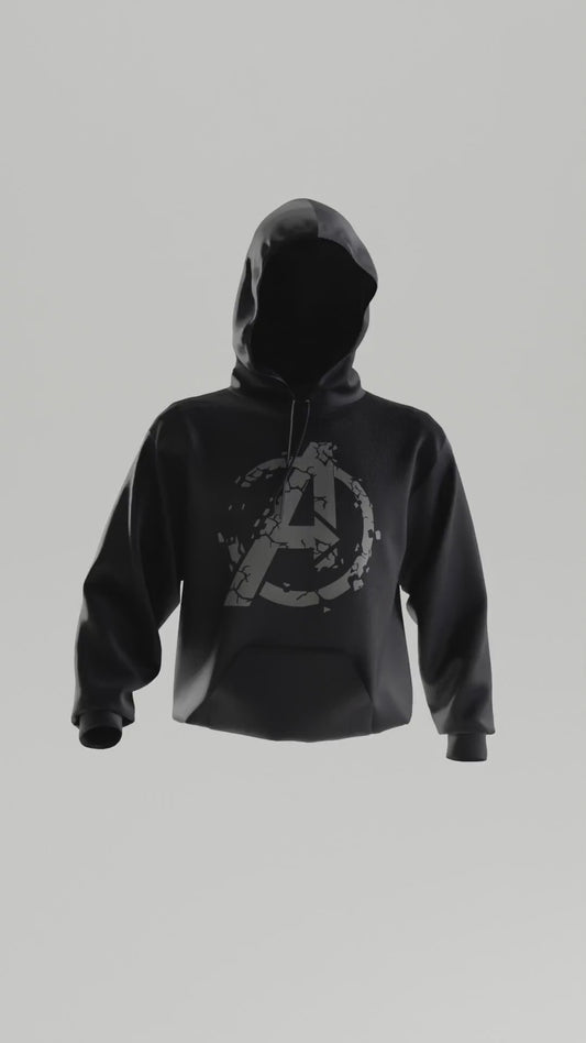 Avengers Hoodie - Black